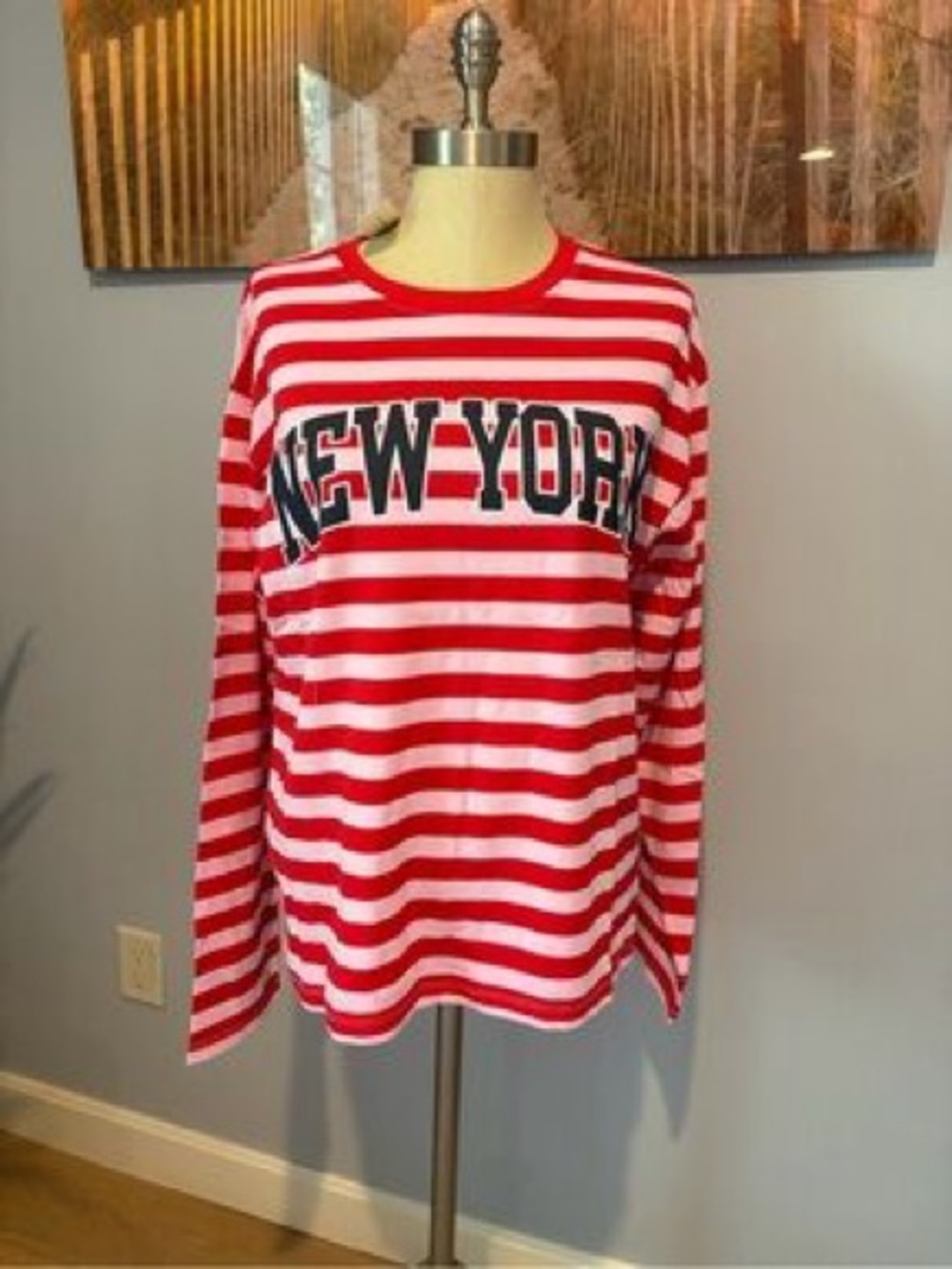 Anthropologie long sleeve city top